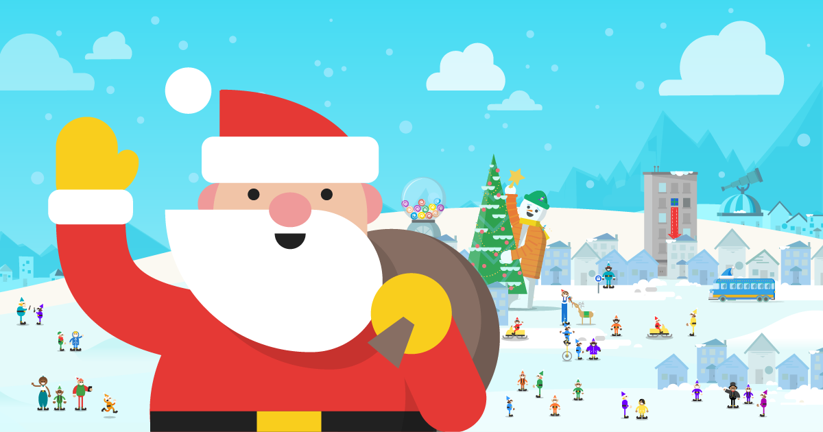 Santa's Village — Google Santa Tracker